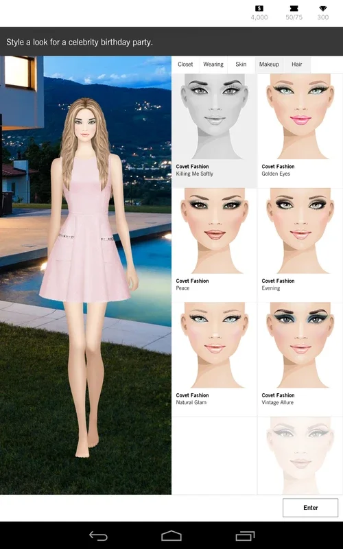 Covet Fashion - Shopping Game for Android: Real Brands in Virtual Fashion