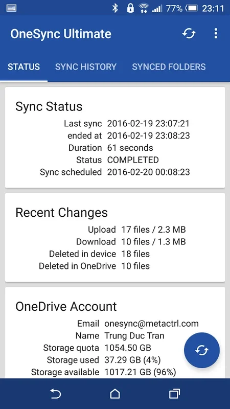 OneSync for Android - Seamless File Synchronization