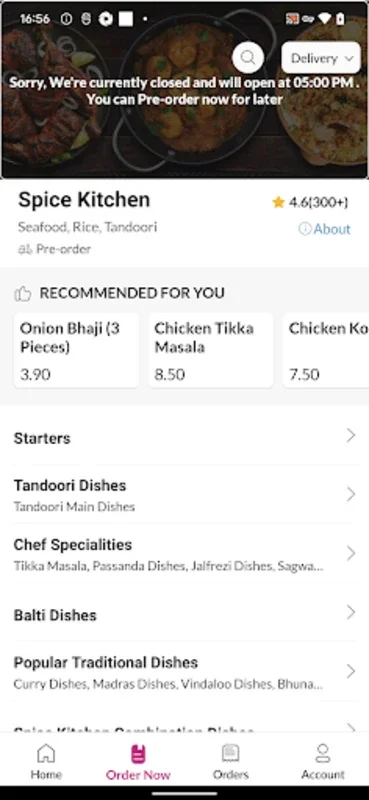 Spice Kitchen for Android: Authentic Cuisine at Your Fingertips