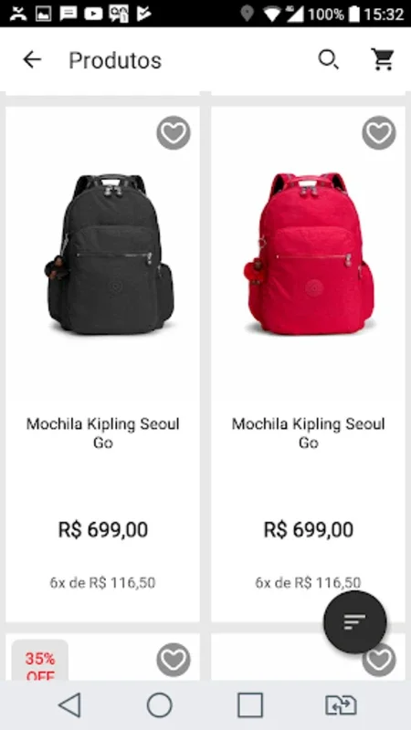 Kipling Br for Android - Fashion at Your Fingertips