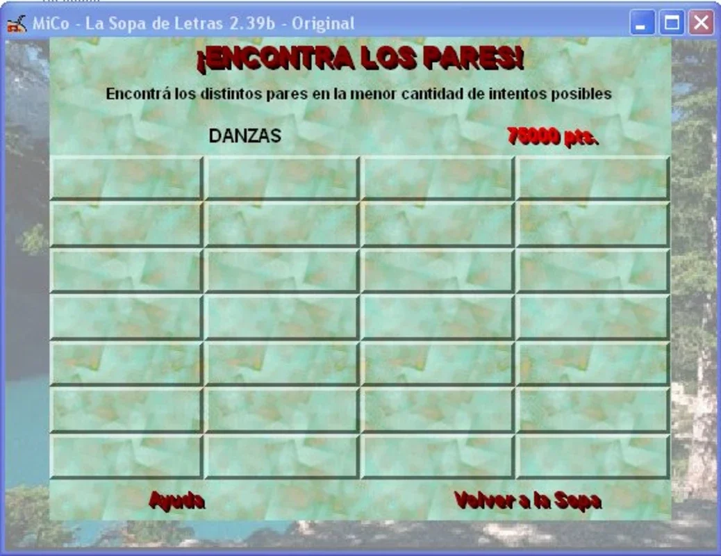 Sopa de Letras for Windows - Engaging Crossword Puzzle Game