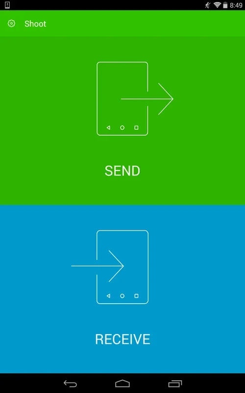 Shoot for Android - Quick Local File Transfer