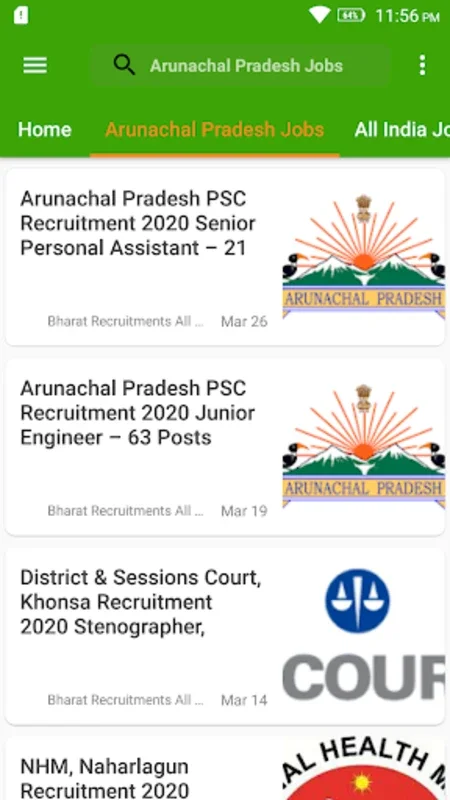 Arunachal Pradesh Job Alerts for Android: Stay Informed