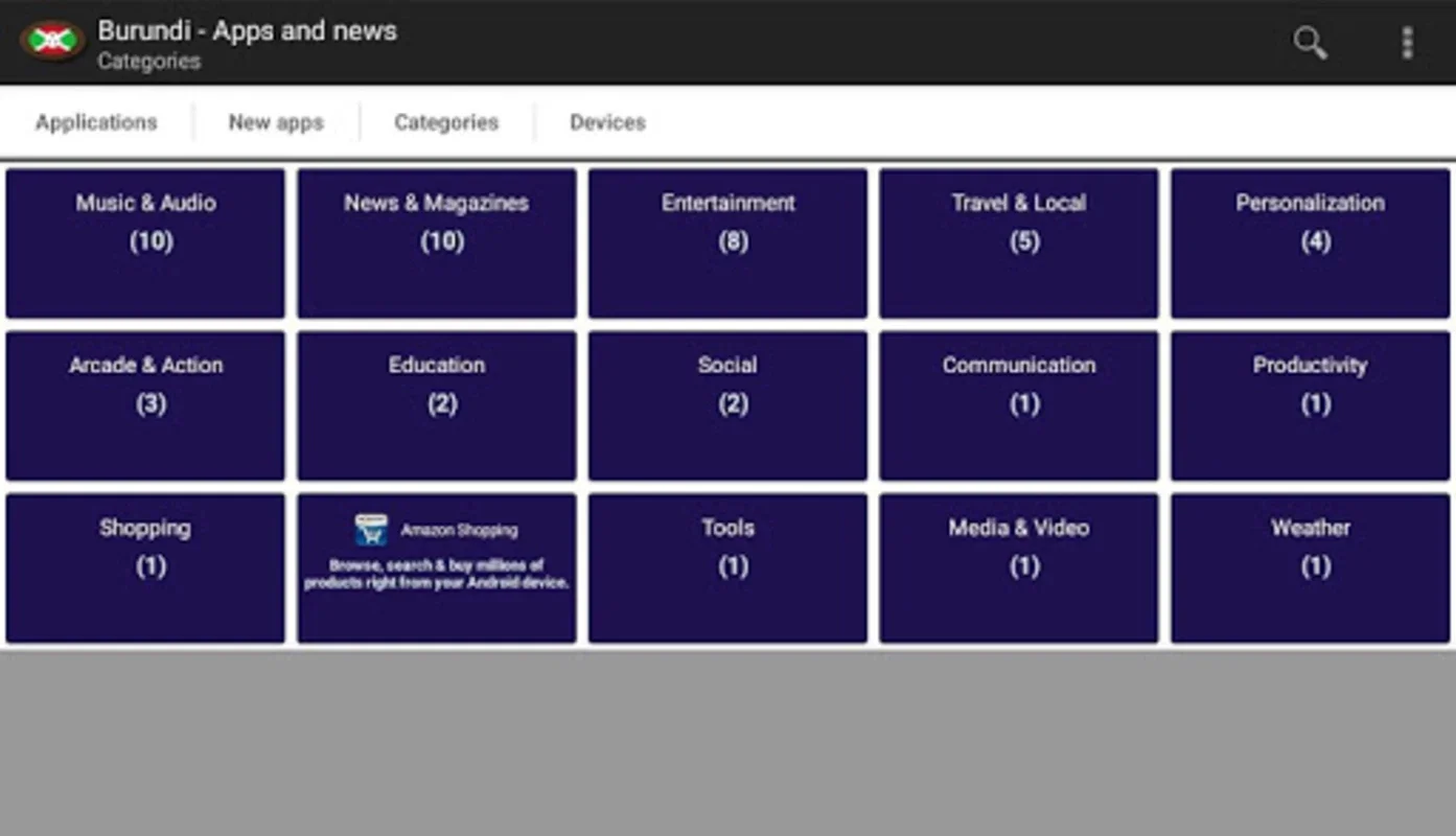 Burundi - Apps and News for Android: Seamless App Access