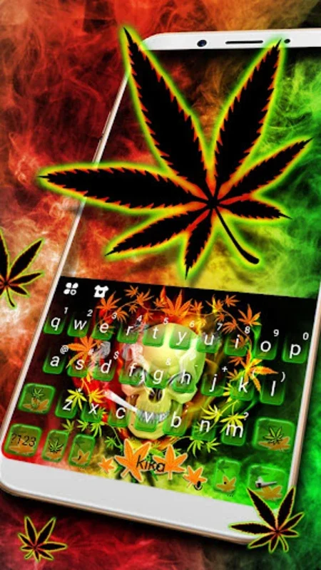 Smoke Skull for Android: Stylish Keyboard with Great Features