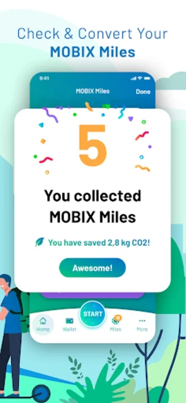 MOBIX for Android: Rewarding Eco-Friendly Travel