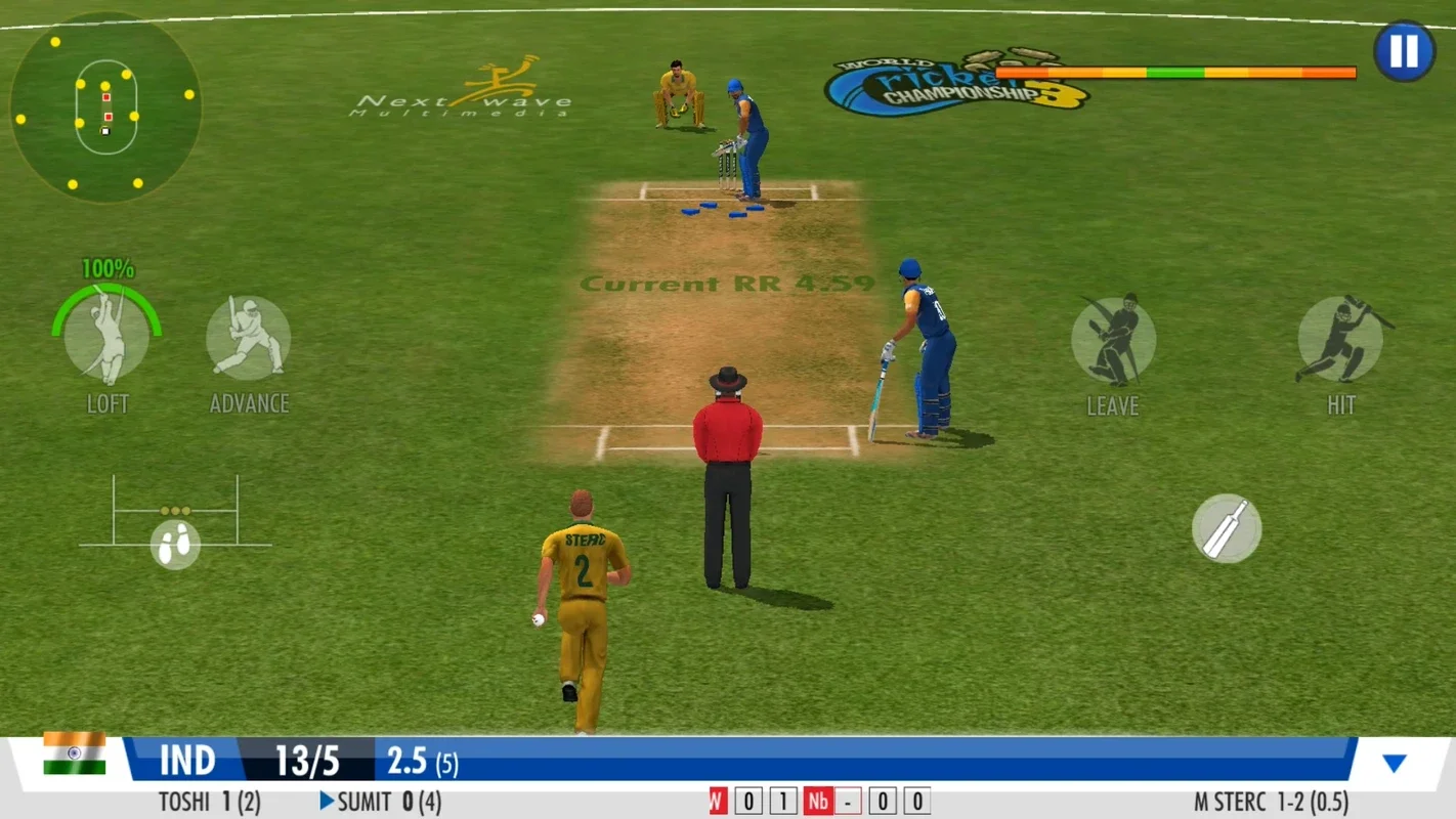 World Cricket Championship 3 for Android - Immerse in Cricket Action