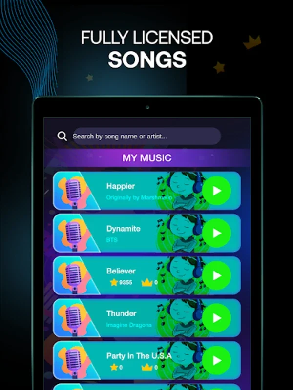 Lyrics Star for Android - Engaging Rhythm Game