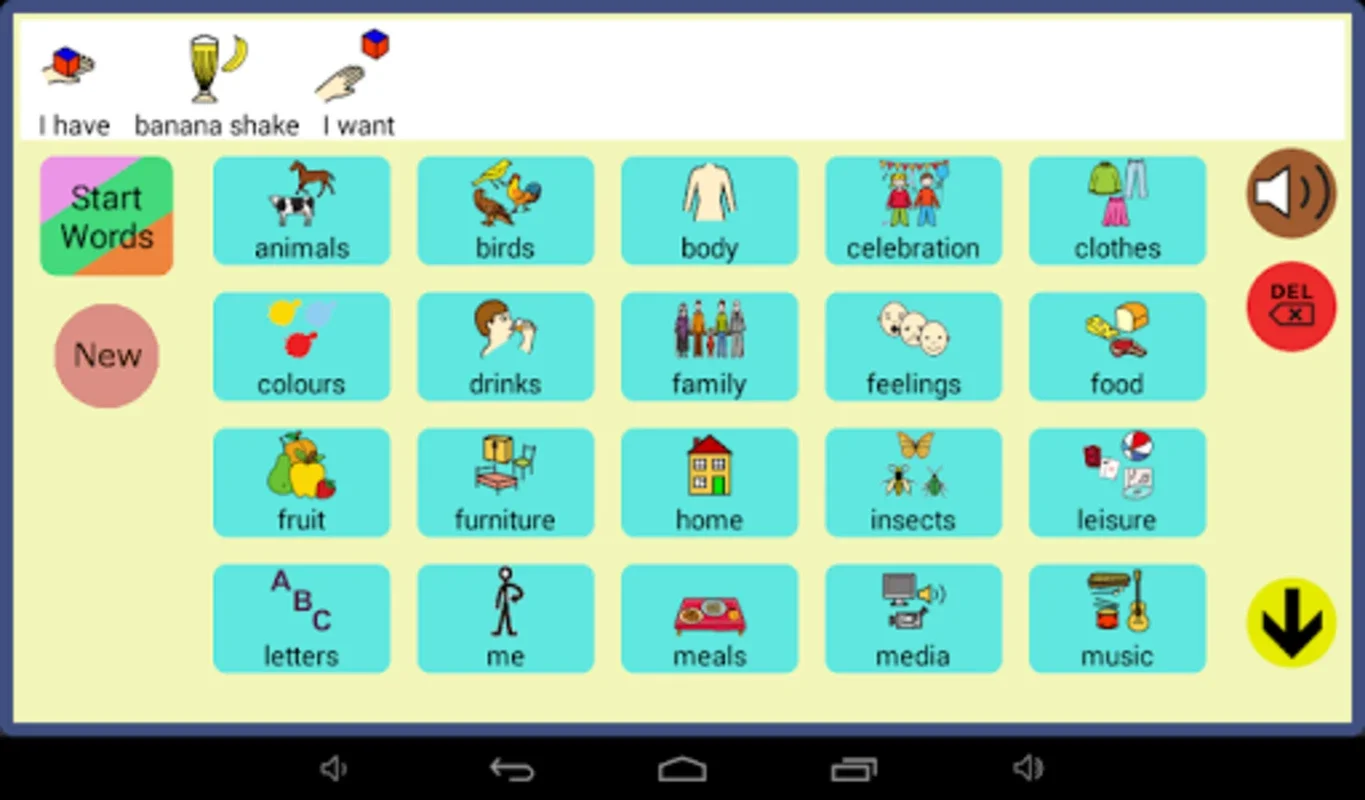 Quick Symbols Lite for Android: Innovative Symbol - Based Speech