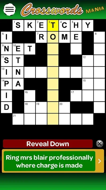 CruciverbaMania for Android - Engaging Crossword Game
