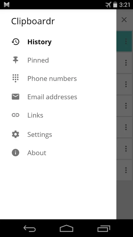 Clipboardr for Android - Manage Clipboard Easily