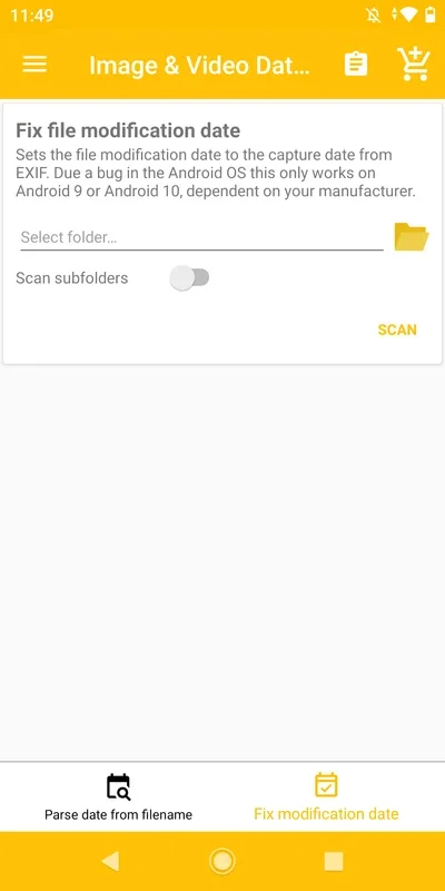 Image & Video Date Fixer for Android: Manage Media Dates