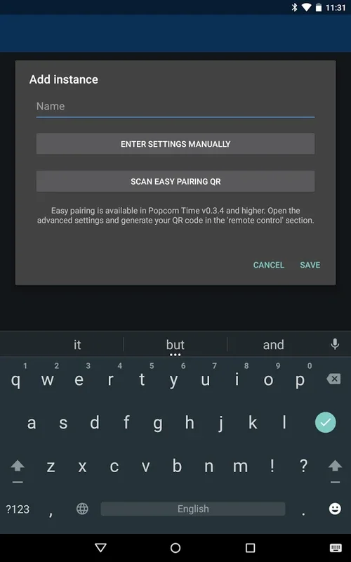 Popcorn Time Remote for Android - Seamless Control