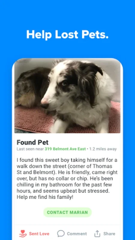 Pawscout for Android - Connect, Track, and Reunite