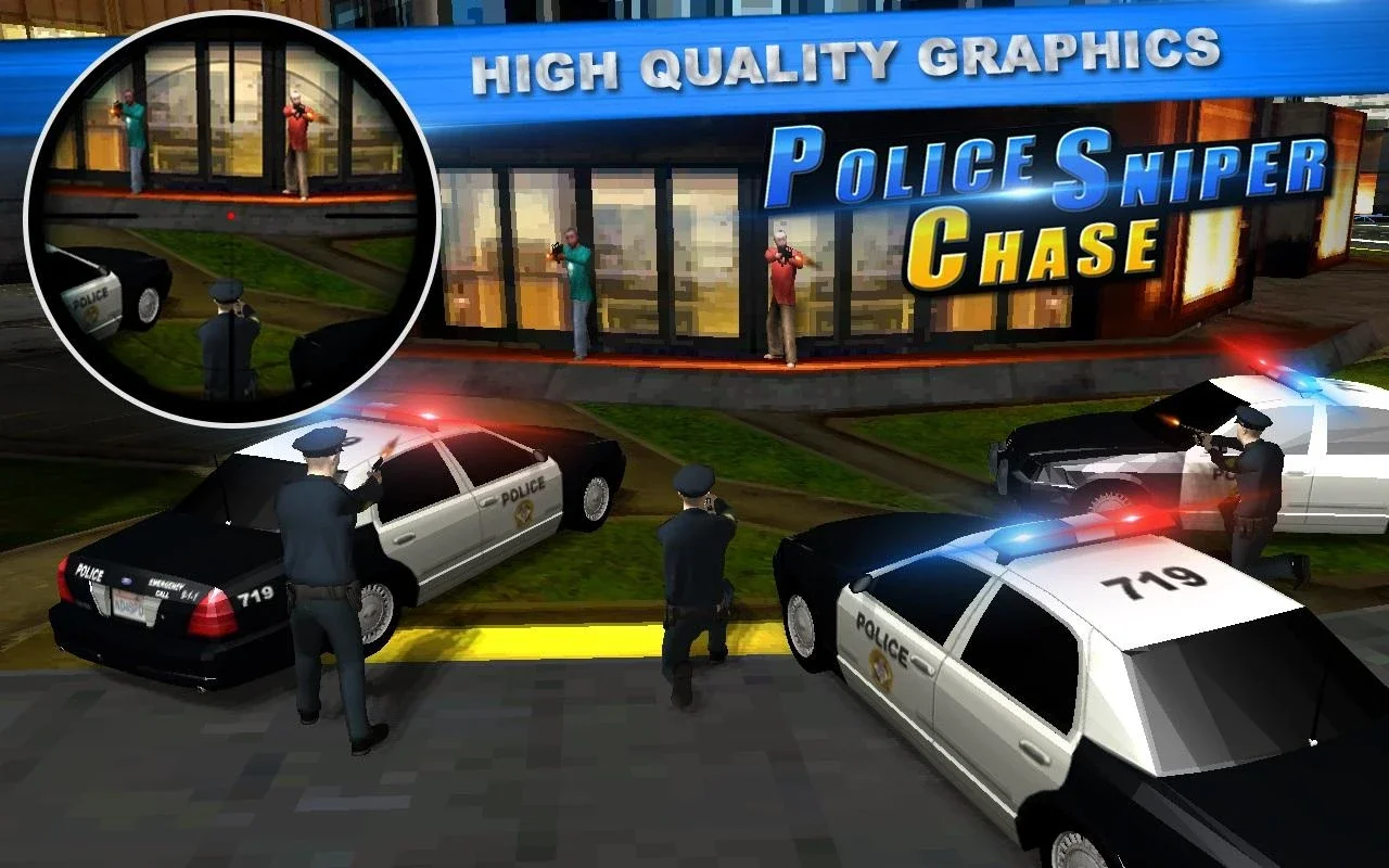 Police Sniper Chase Car 3D for Android - Thrilling Gameplay