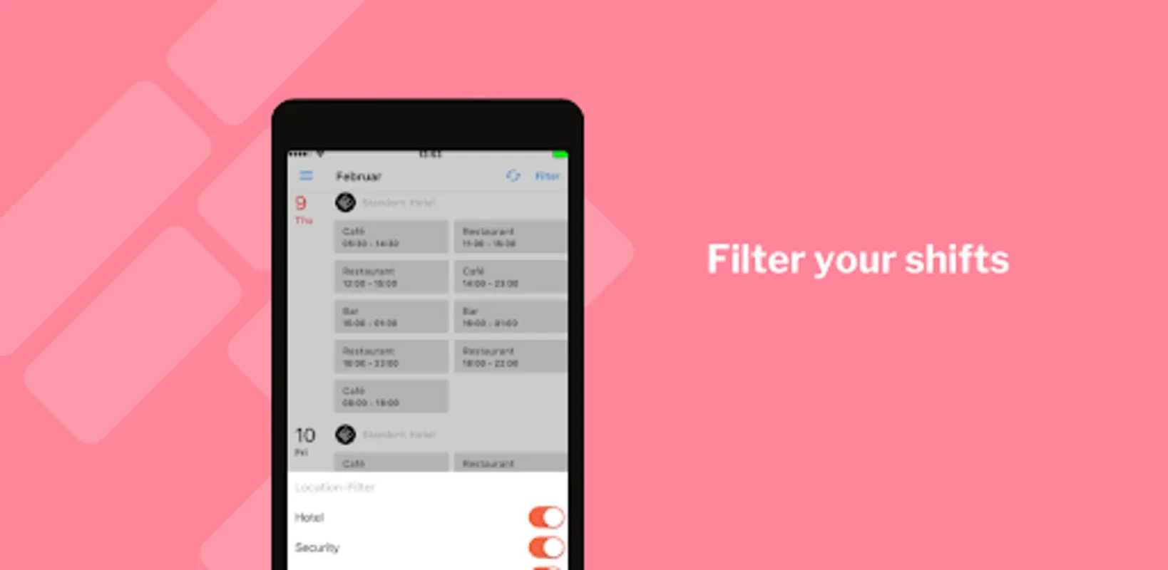 Staffomatic - App for Users on Android: Streamline Shift Management