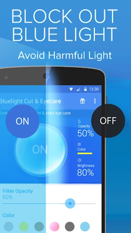 Bluelight Eyecare for Android - Protect Your Eyes