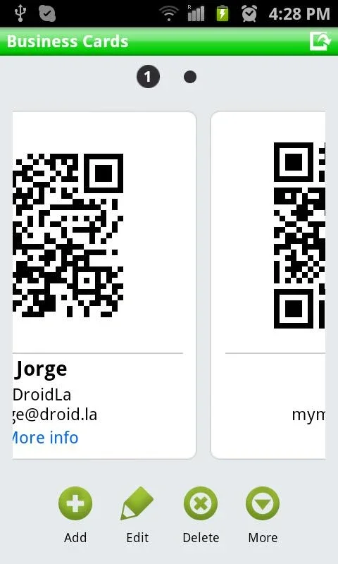 QR Droid Private™ for Android: Streamlined QR Code Generator