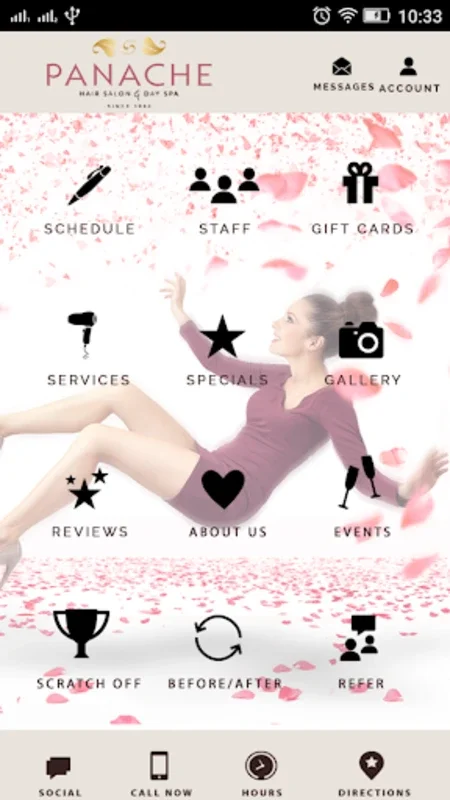 Panache Hair Salon & Day Spa for Android - Manage Beauty Appointments Easily