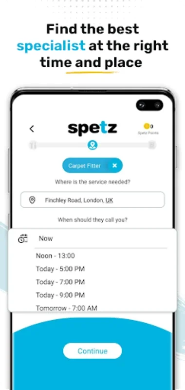 Spetz - Rated Specialists Now for Android: Connect with Experts Easily