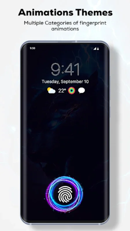 Fingerprint Live Animation App for Android - Unlock with Style