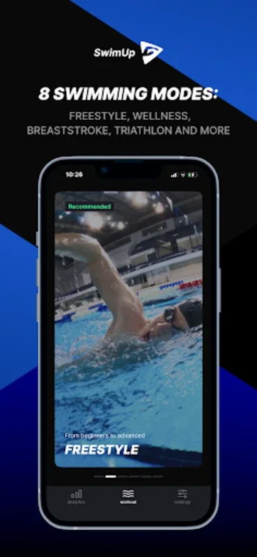 SwimUp - Swimming Training for Android: Personalized Plans