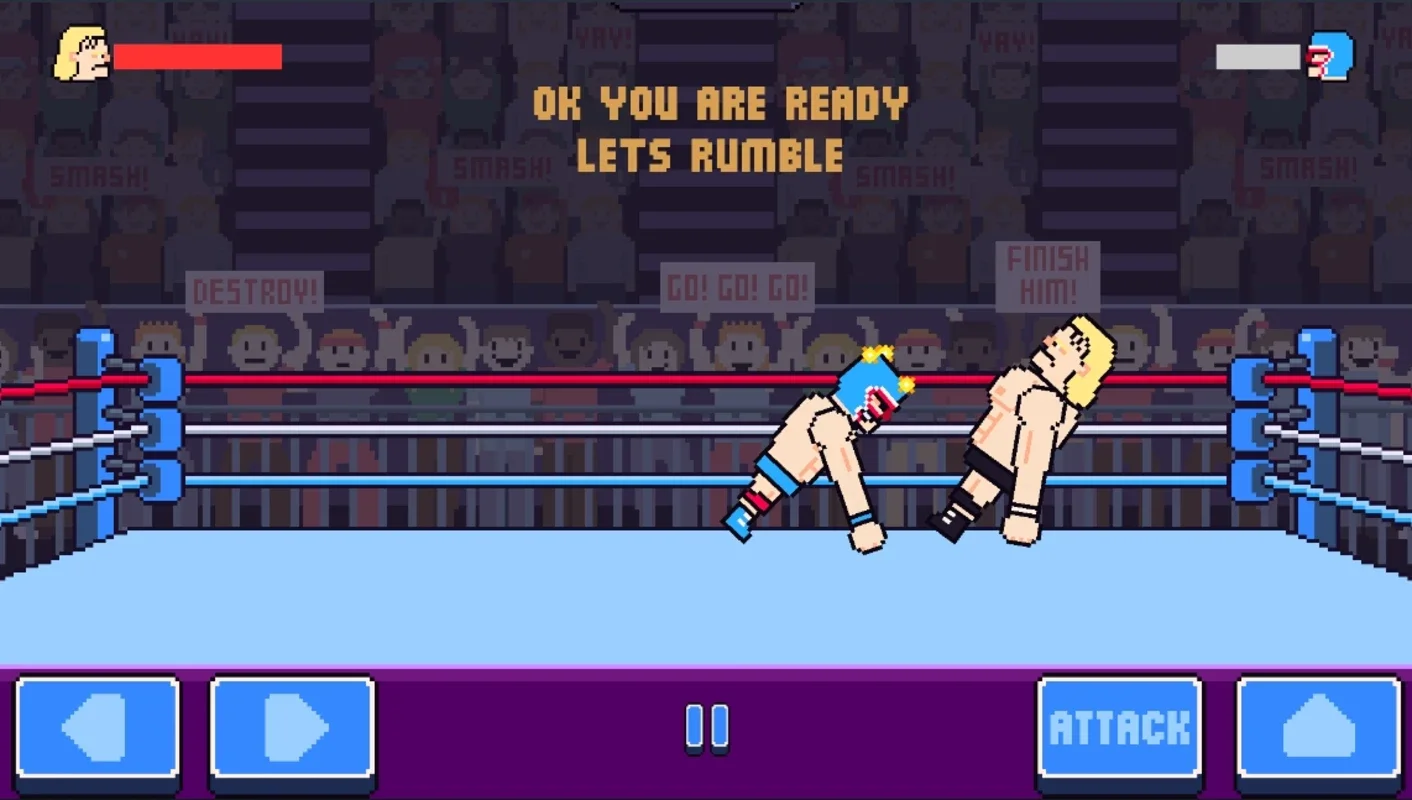 Rowdy Wrestling for Android - Fun and Chaotic Wrestling Experience