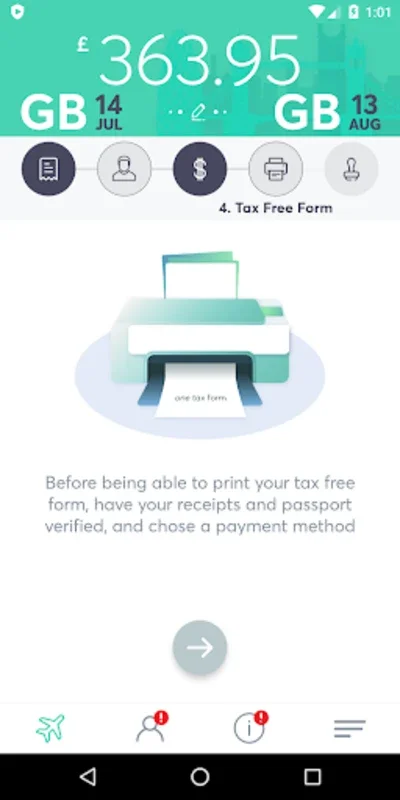 Airvat Tax Refund for Android - Simplify Tax-Free Shopping