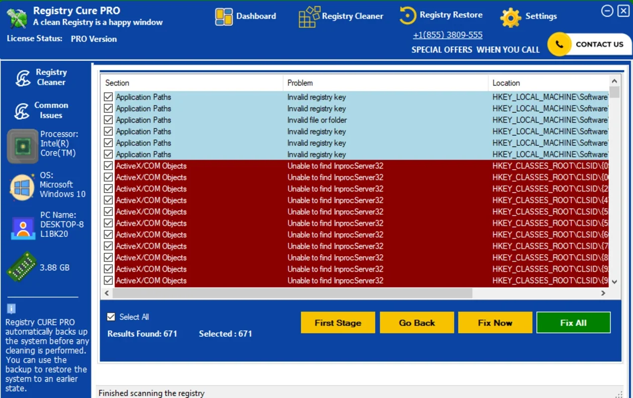 Registry Cure Pro for Windows - Optimize Your Registry