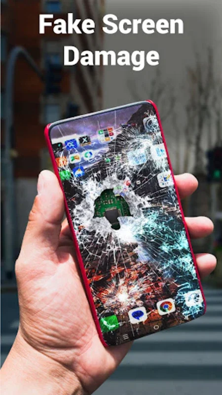 Broken Screen Prank for Android - Realistic Pranks