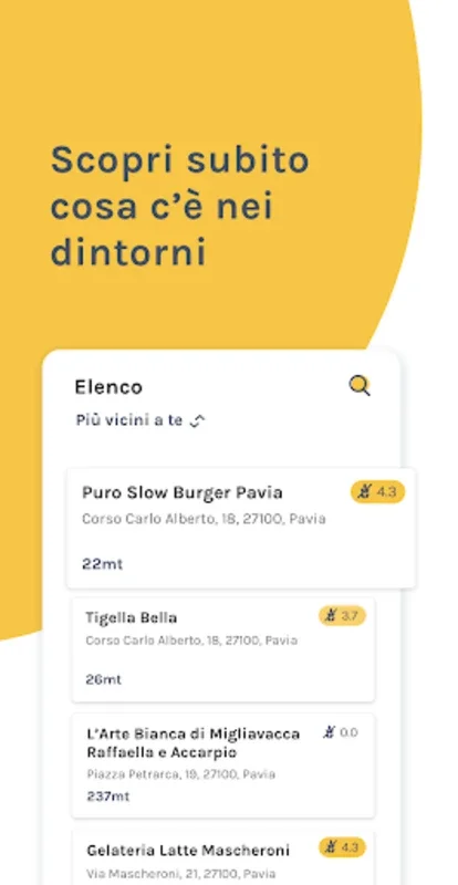 Gluto - Locali senza glutine for Android: Find Gluten-Free Spots