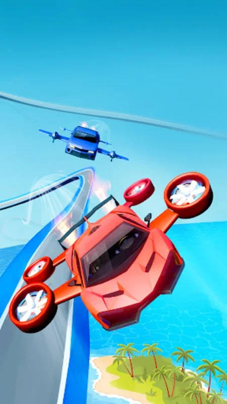 FlyCar Race Rush 3D on Android: A Thrilling Racing Experience