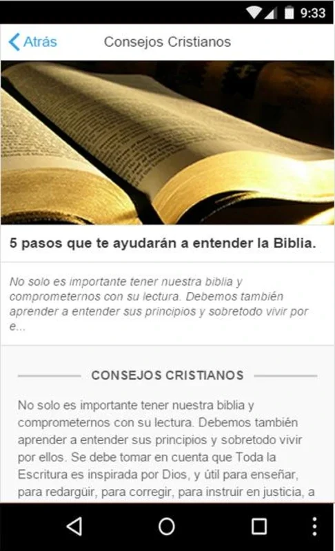 Caminando con Dios for Android - Enhance Your Faith