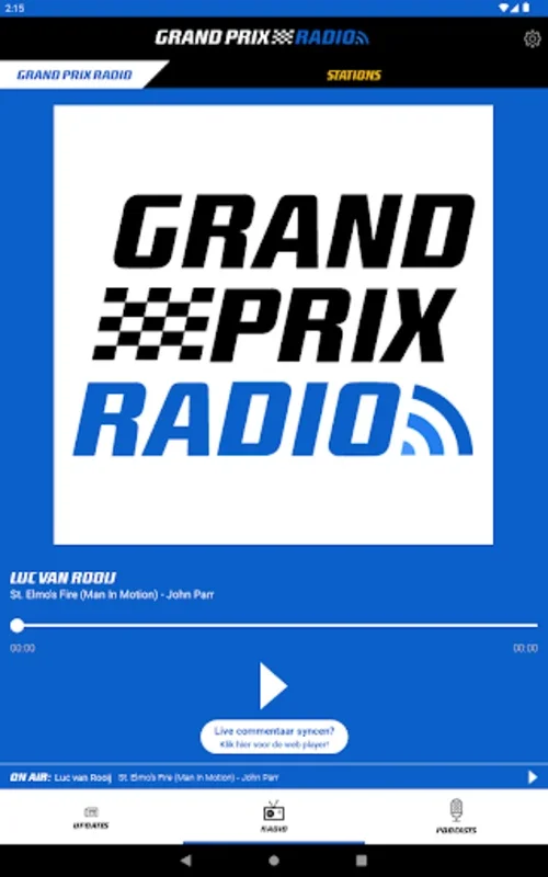 Grand Prix Radio for Android - Live Racing Updates