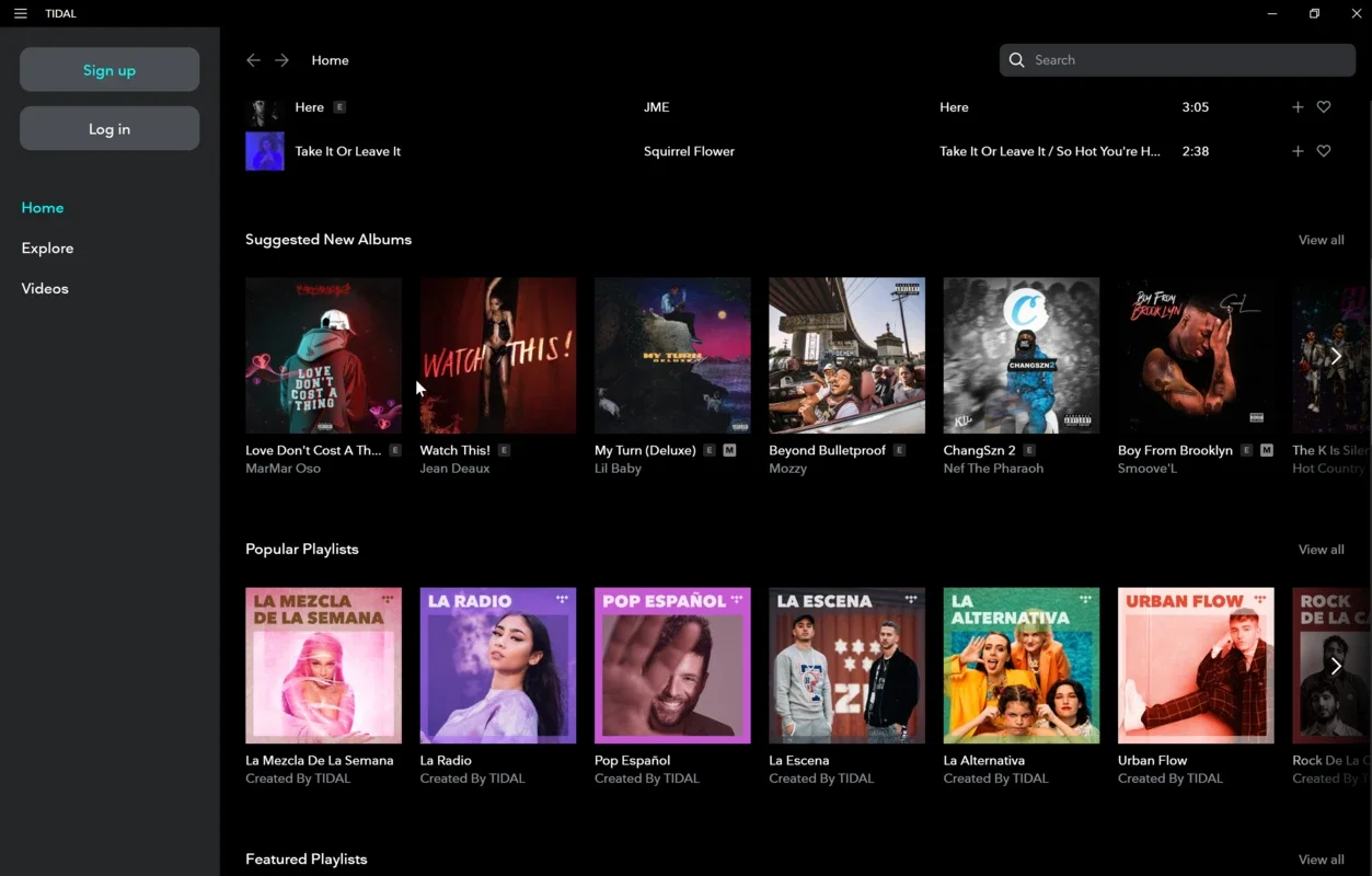 TIDAL Desktop: High-Fidelity Music Streaming for Windows