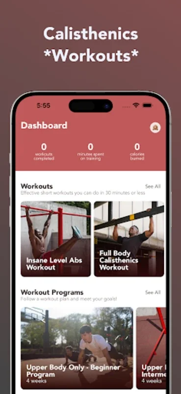 Calisthenics for Android - A Fitness App for All Levels