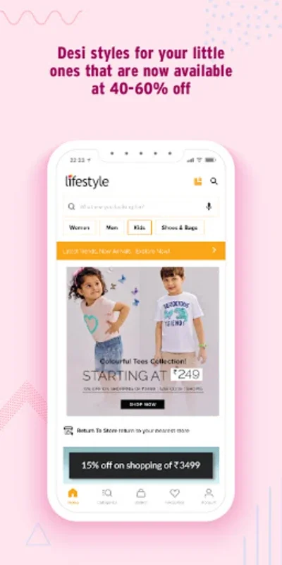 Lifestyle for Android - Shop Fashion with 80k+ Styles