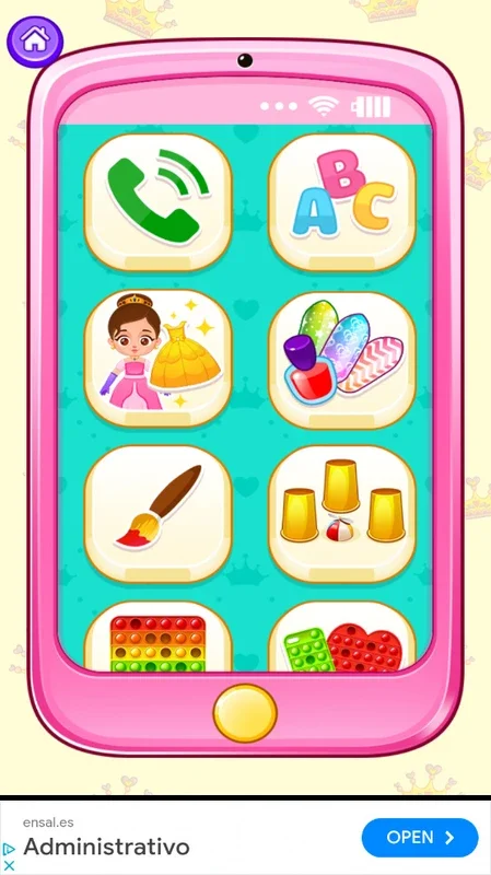 Princess Baby Phone Game for Android: Endless Fun with Mini - Games