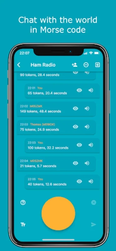 Morse Chat for Android - Seamless Morse Code Communication
