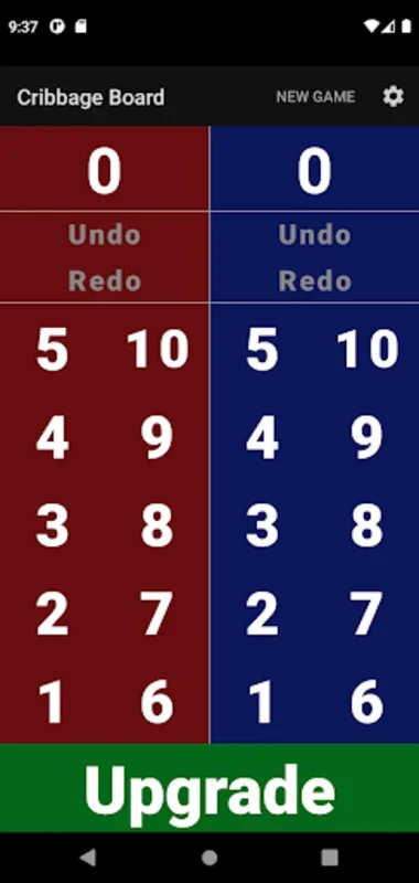 Cribbage Board for Android: Streamlined Scorekeeping