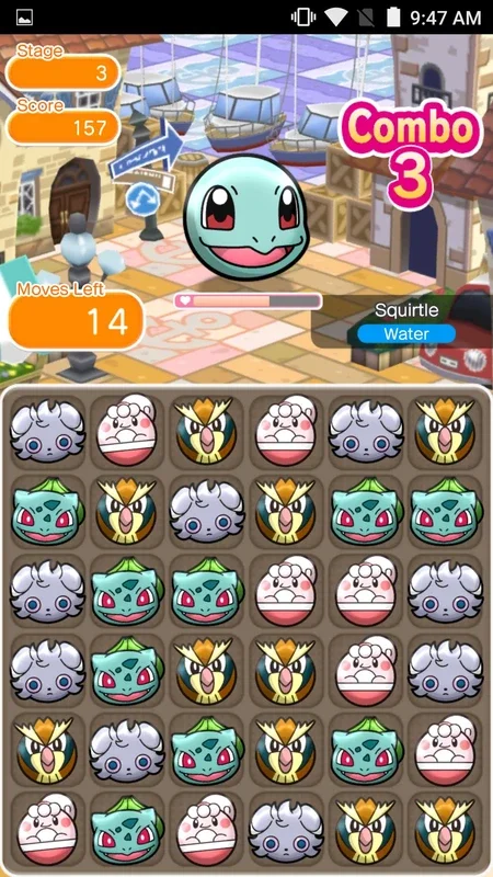 Pokémon Shuffle for Android - Engaging Match 3 Experience