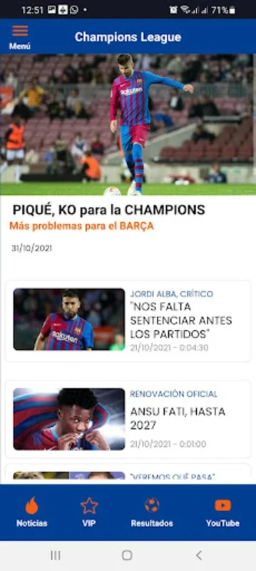 Chiringuito TV for Android - Premier Soccer Experience