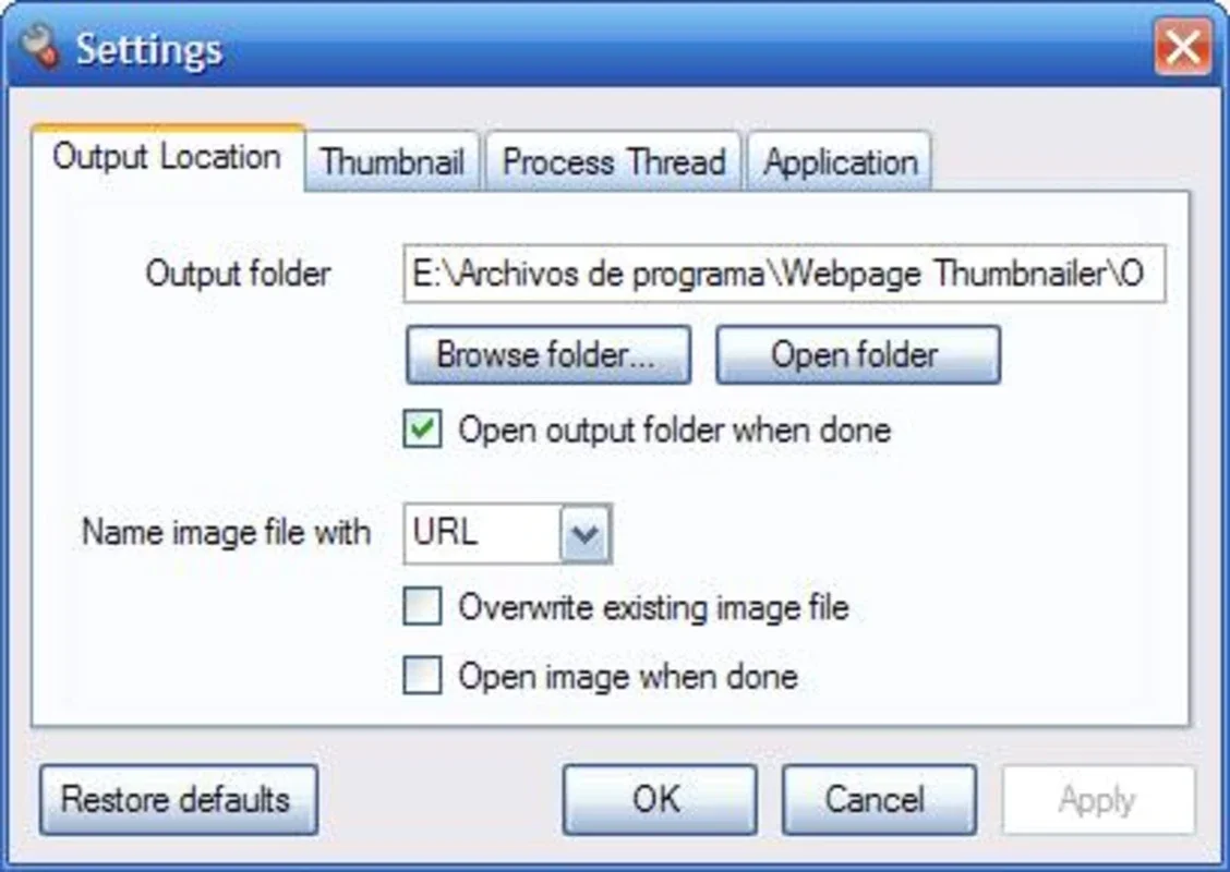 Webpage Thumbnailer for Windows - Effortless Thumbnail Creation