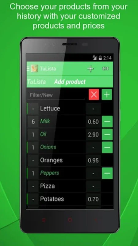 TuLista for Android - Manage Grocery Lists Easily