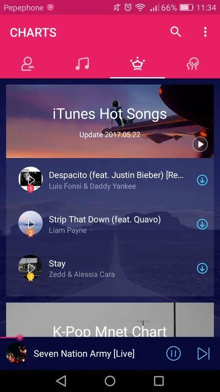 MusiCool for Android - Great Music Experience