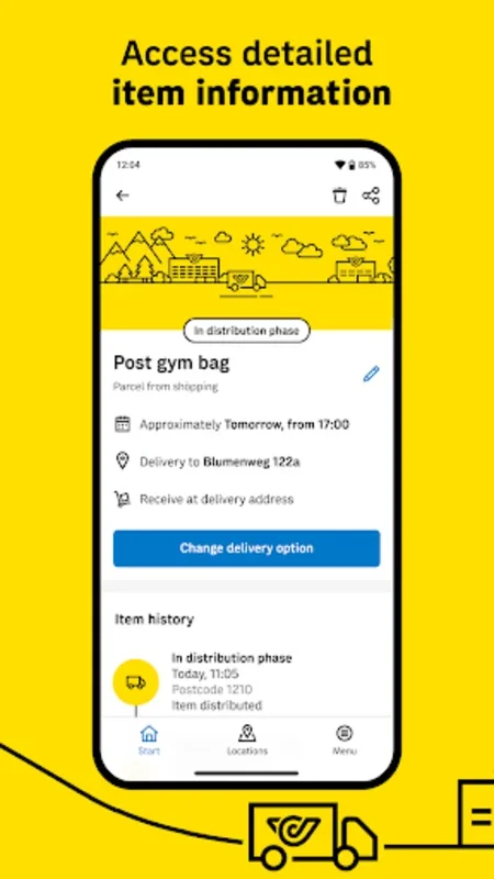 Post - Sendungsverfolgung for Android - Streamline Your Parcel Tracking