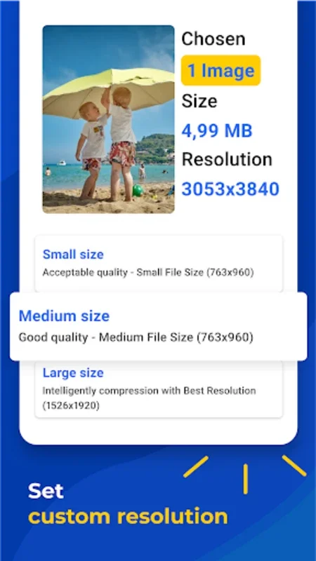 Reduce Photo Size - Downsize for Android - Optimize Image Storage