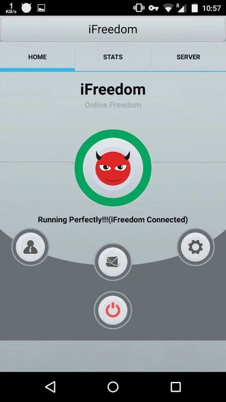 iFreedom v3 for Android - Efficient Data Management