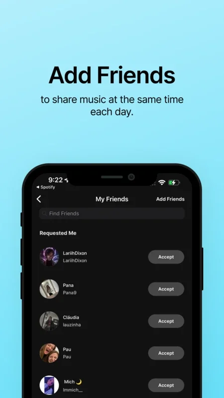 Kiwi for Android - Share Your Daily Music