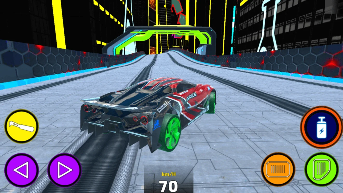 Cyber Cars Punk Racing for Android - Thrilling 3D Races